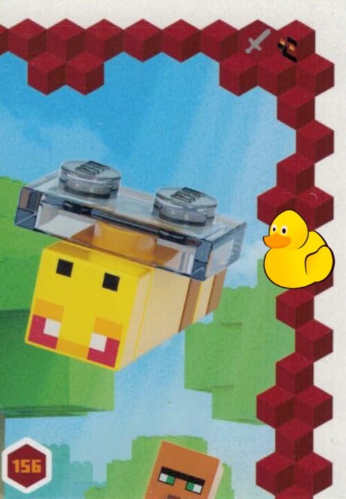 LEGO Minecraft Serie 3 | #156 Puzzlekarte Oberwelt 3