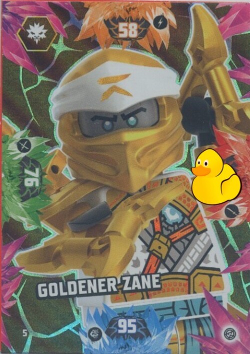 LEGO Ninjago Serie 8 | #005 Goldener Zane