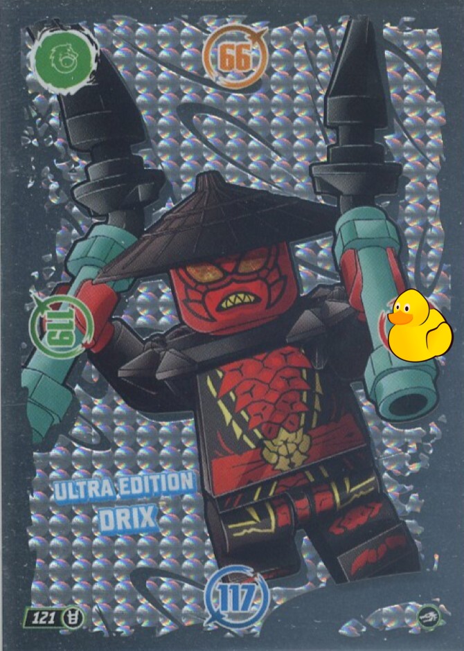 LEGO Ninjago Serie 10 | #121 Ultra Edition Drix