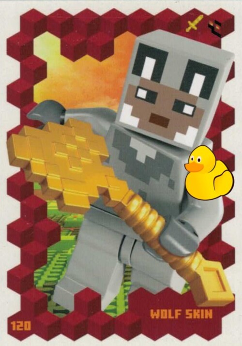 LEGO Minecraft Serie 3 | #120 Wolf Skin