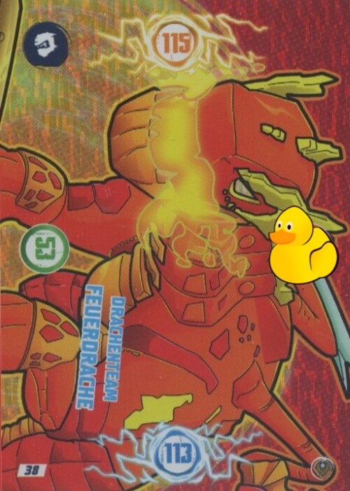 LEGO Ninjago Serie 9 Next Level  | #038 Drachenteam Feuerdrache