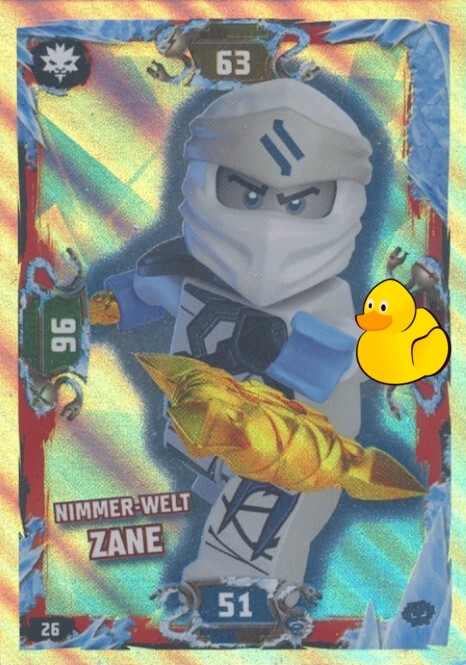 LEGO Ninjago Serie 5 | #026 Nimmer-Welt Zane