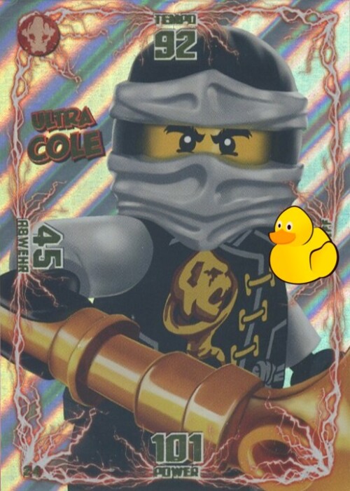 LEGO Ninjago Serie 1 | #024 Ultra Cole