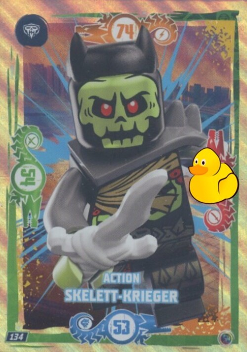 LEGO Ninjago Serie 9 | #134 Action Skelett-Krieger