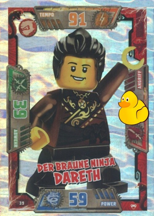 LEGO Ninjago Serie 2 | #039 Der Braune Ninjago Dareth