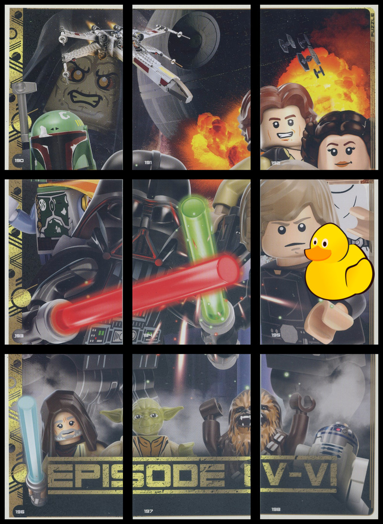 LEGO Star Wars TCC 2024 Puzzle-Paket #2 (190 - 198)