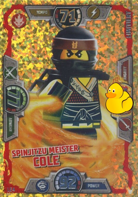 LEGO Ninjago Serie 3 | #LE4 Spinjitzu Meister Cole