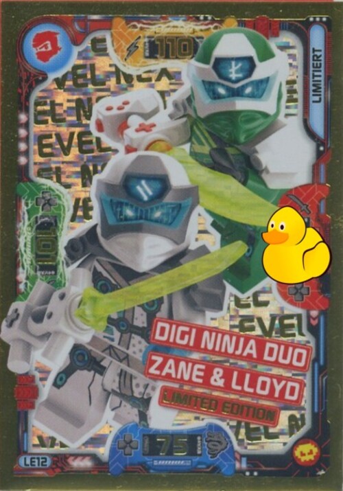 LEGO Ninjago Serie 5 Next Level | #LE12 Digi Ninja Duo Zane & Lloyd 