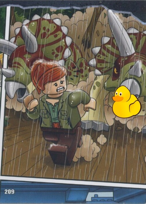 LEGO Jurassic World Serie 3 | #209 Comic-Welt