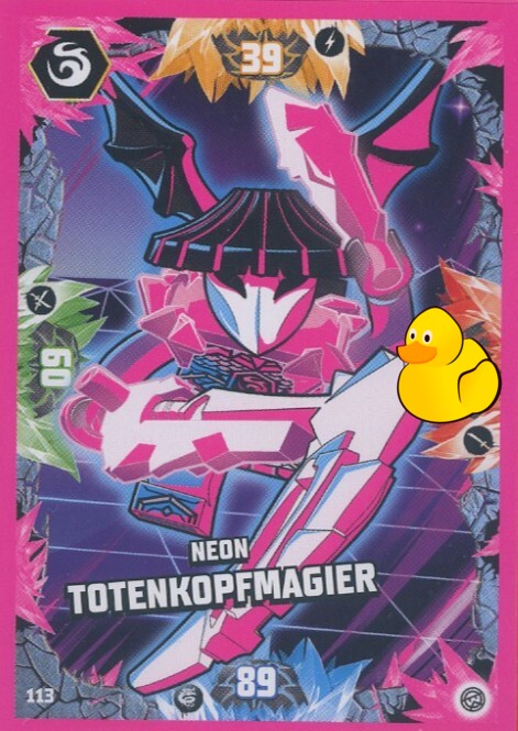 LEGO Ninjago Serie 8 | #113 Neon Totenkopfmagier