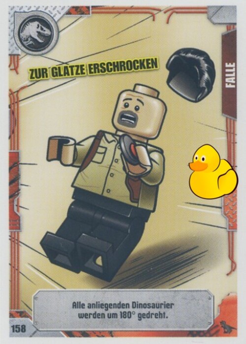 LEGO Jurassic World Serie 2 | #158 Zur Glatze erschrocken