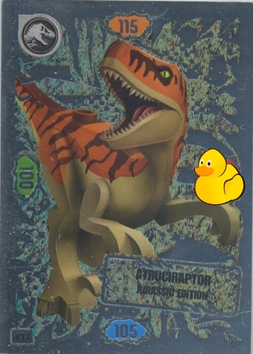 LEGO Jurassic World Serie 2 | #193 Atrociraptor Jurassic Edition