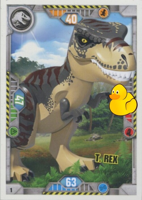 LEGO Jurassic World Serie 1 | #001 T. rex