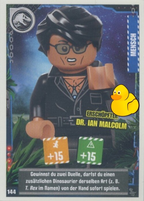 LEGO Jurassic World Serie 3 | #144 Erschöpfer Dr. lan Malcolm