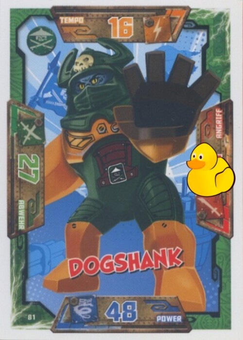LEGO Ninjago Serie 1 | #081 Dogshark