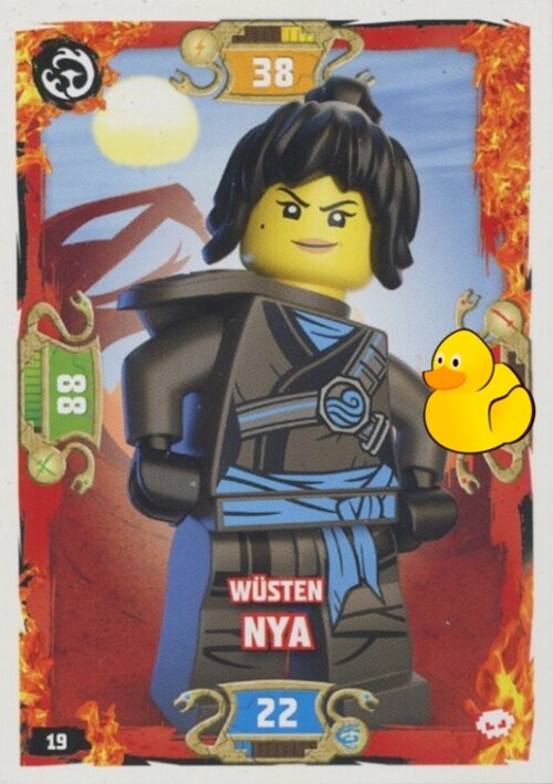 LEGO Ninjago Serie 5 | #019 Wüsten Nya