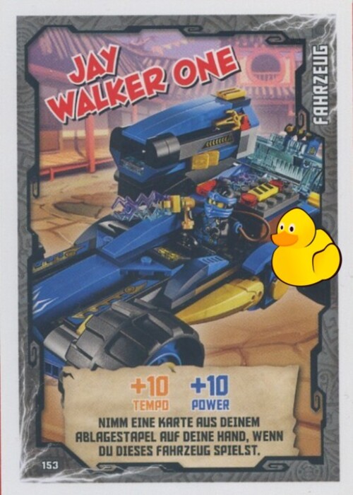 LEGO Ninjago Serie 1 | #153 Jay Walker One 