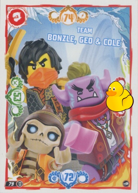 LEGO Ninjago Serie 10 | #079 Team Bonzle, Geo & Cole