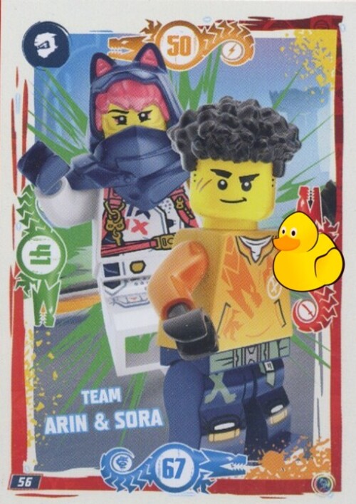 LEGO Ninjago Serie 9 | #056 Team Arin & Sora