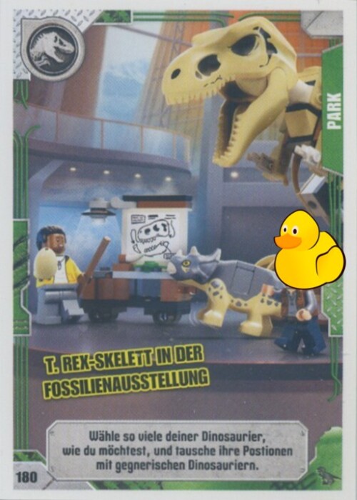 LEGO Jurassic World Serie 2 | #180 T. Rex-Skelett in der Fossilienausstellung