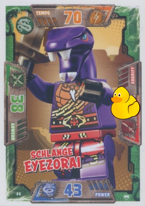 LEGO Ninjago Serie 2 | #086 Schlange Eyezorai 