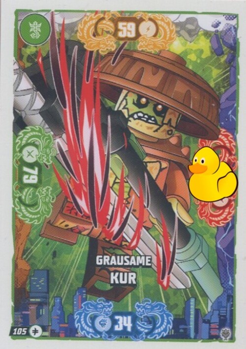 LEGO Ninjago Serie 11 | #105 Grausame Kur