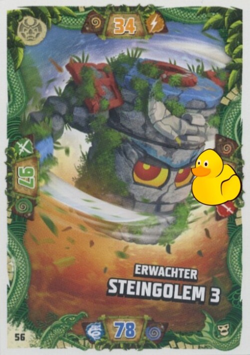 LEGO Ninjago Serie 6 Next Level | #056 Erwachter Steingolem 3 