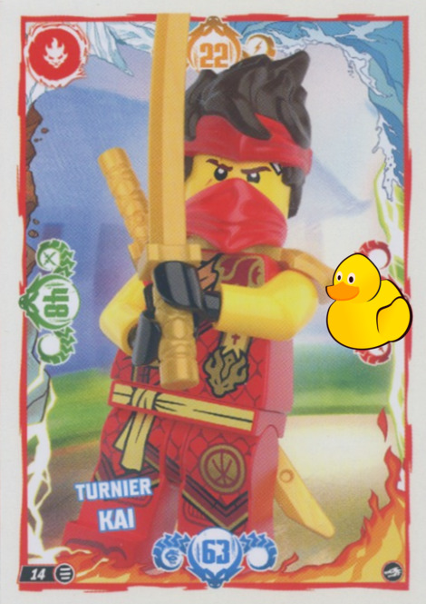 LEGO Ninjago Serie 10 | #014 Turnier Kai