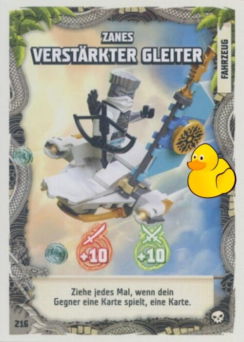 LEGO Ninjago Serie 6 | #216 Zanes Verstärkter Gleiter 