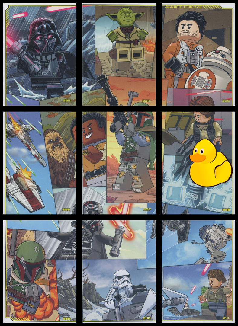 LEGO Star Wars TCC 2023 Puzzle-Paket #2 (233 - 241)
