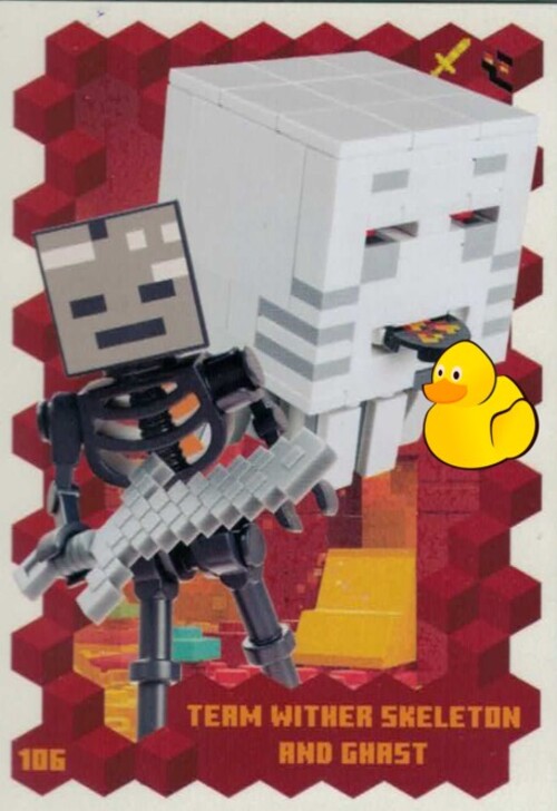 LEGO Minecraft Serie 3 | #106 Team Wither Skeleton and Ghast