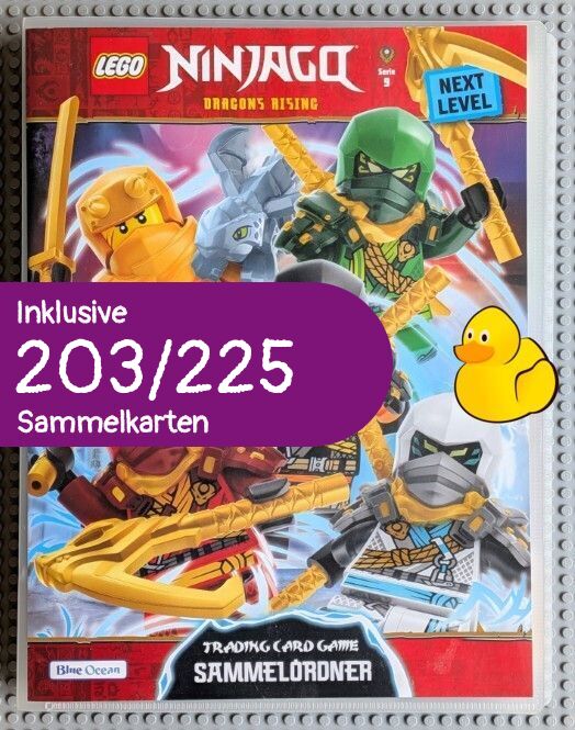 Ninjago Serie 9 NEXT LEVEL Sammelalbum mit allen Basiskarten (203 / 225)