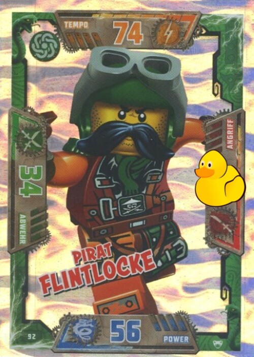 LEGO Ninjago Serie 2 | #092 Pirat Flintlocke