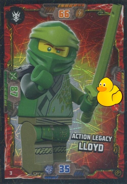 LEGO Ninjago Serie 7 | #003 Action Legacy Lloyd