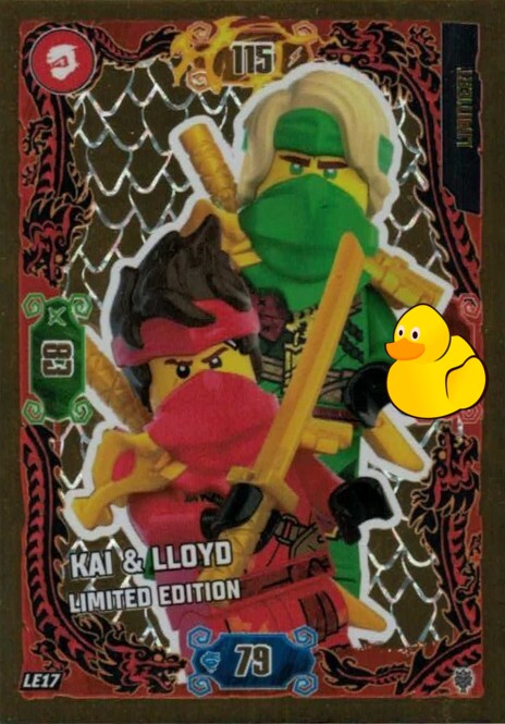 LEGO Ninjago Serie 11 | #LE017 Kai & Lloyd Limited Edition