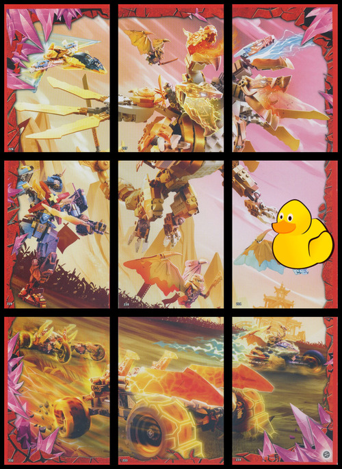 LEGO Ninjago Serie 8 Puzzle-Paket #1 (226 - 234)