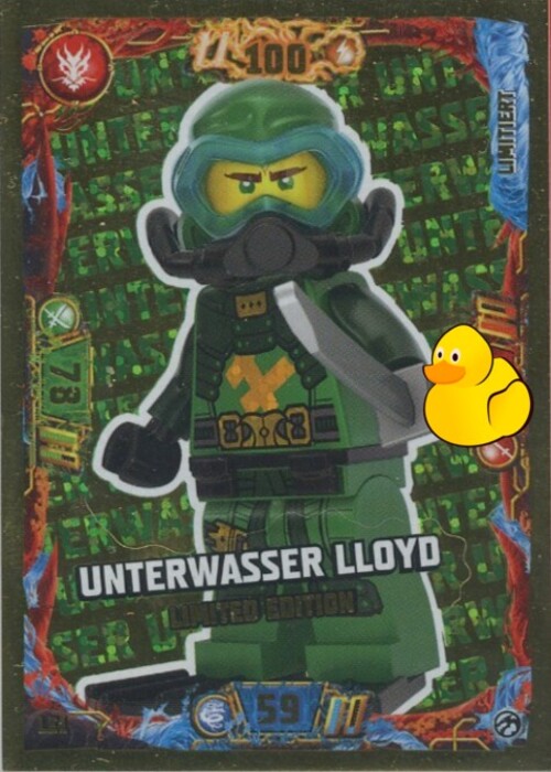 LEGO Ninjago Serie 7 | #LE01 Unterwasser Lloyd