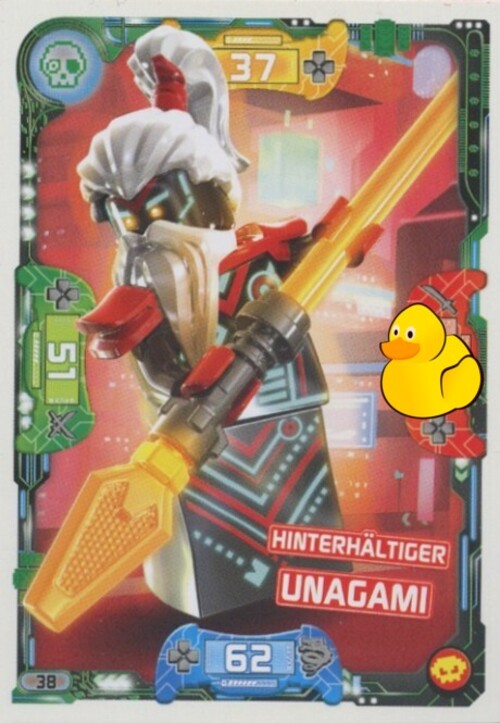 LEGO Ninjago Serie 5 Next Level | #038 Hinterhältiger Unagami 