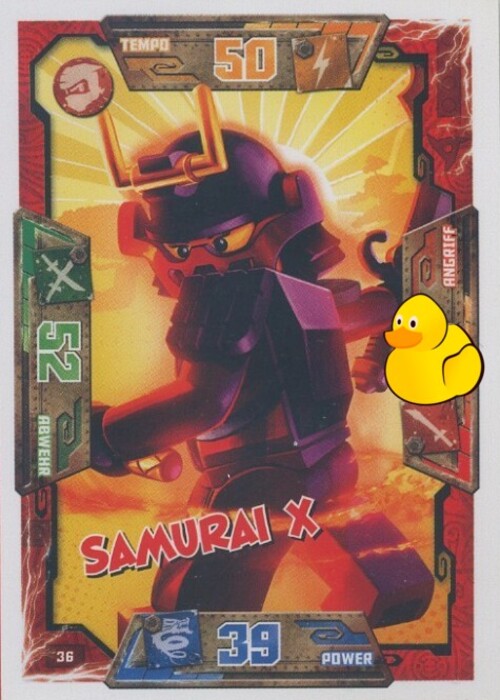 LEGO Ninjago Serie 1 | #036 Samurai X