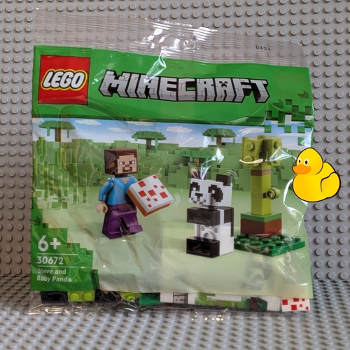 LEGO Minecraft | Set "Steve mit Panda"
