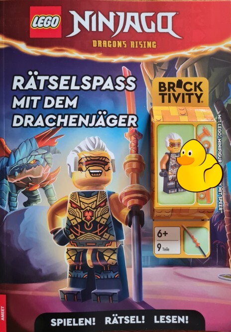 LEGO Ninjago | "Rätselspass mit dem Drachenjäger" + Minifigur Rapton