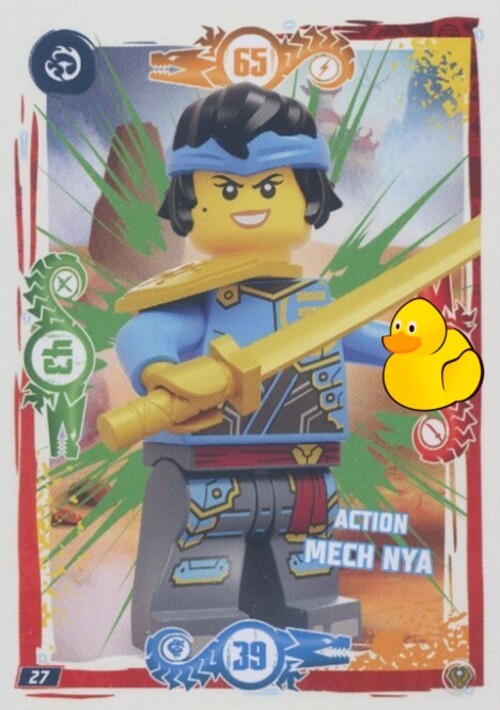 LEGO Ninjago Serie 9 Next Level  | #027 Action Mech Nya