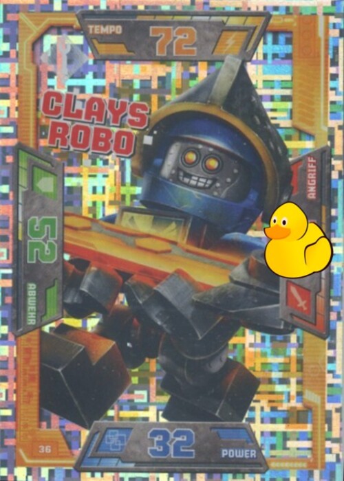 LEGO Nexo Knights Serie 1 | #036 Clays Robo