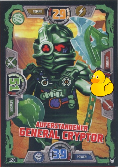 LEGO Ninjago Serie 3 | #120 Auferstandener General Cryptor 