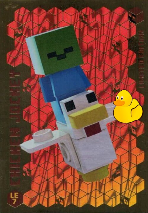LEGO Minecraft Serie 3 | #LE007 Chicken Jockey
