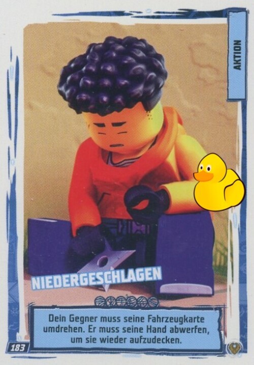 LEGO Ninjago Serie 9 Next Level  | #183 Niedergeschlagen