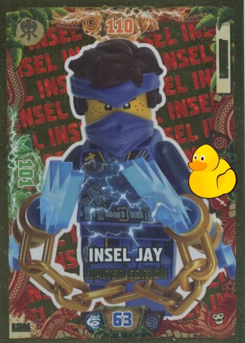 LEGO Ninjago Serie 6 Next Level | #LE11 Insel Jay