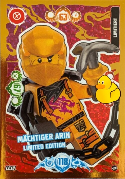 LEGO Ninjago Serie 10 | #LE018 Mächtiger Arin