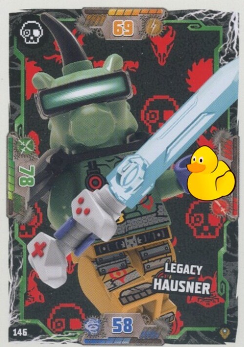 LEGO Ninjago Serie 9 Next Level  | #146 Legacy Hausner