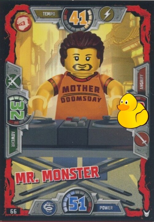 LEGO Ninjago Serie 3 | #066 Mr. Monster 